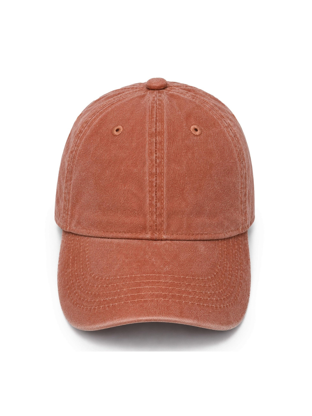 Baseball Cap Golf Dad Hat Adjustable Original Classic | Orange(Washed) | Size OS